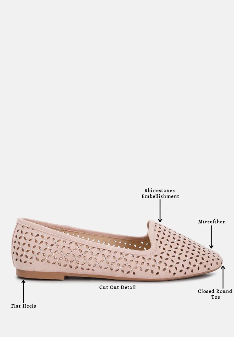 Perforated Ballerinas By Ruw