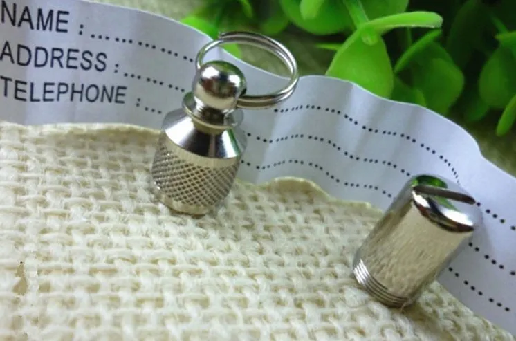 Pet ID Capsules (2) - FREE Shipping