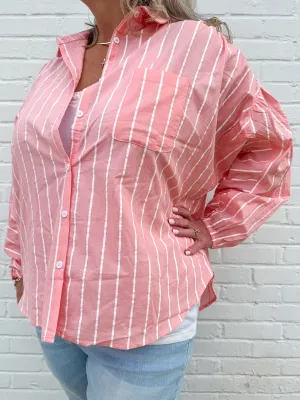 Pink Sands Button-Up