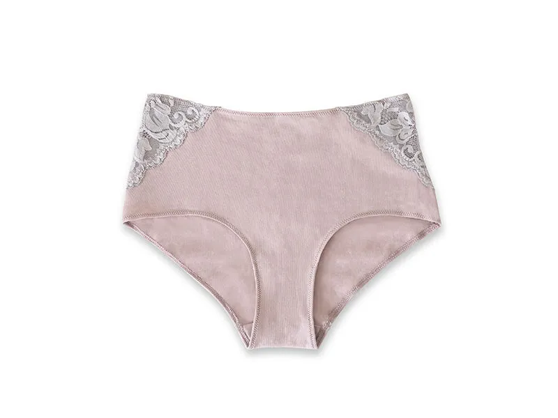 Portia High Waisted Panty, Mauve