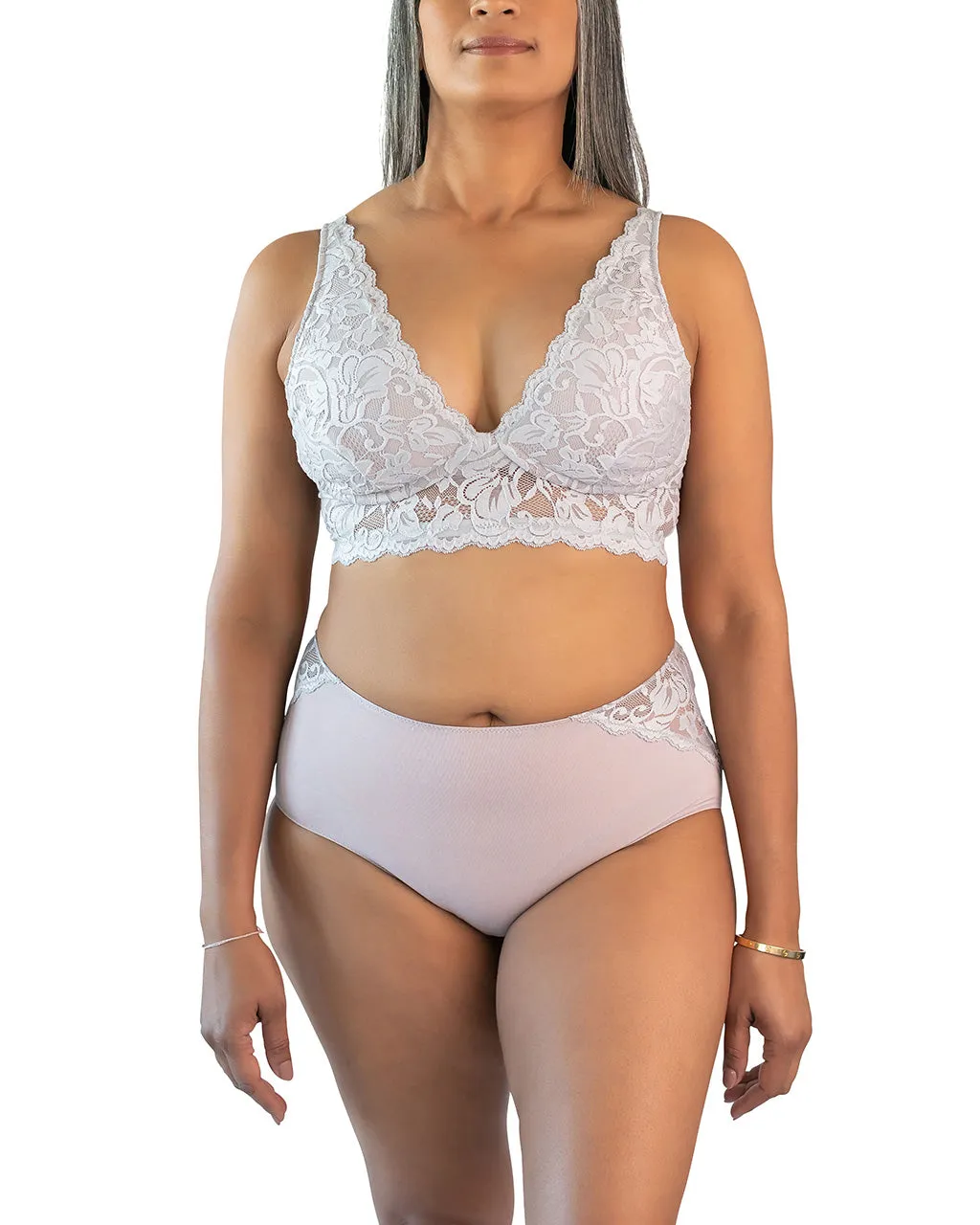 Portia High Waisted Panty, Mauve