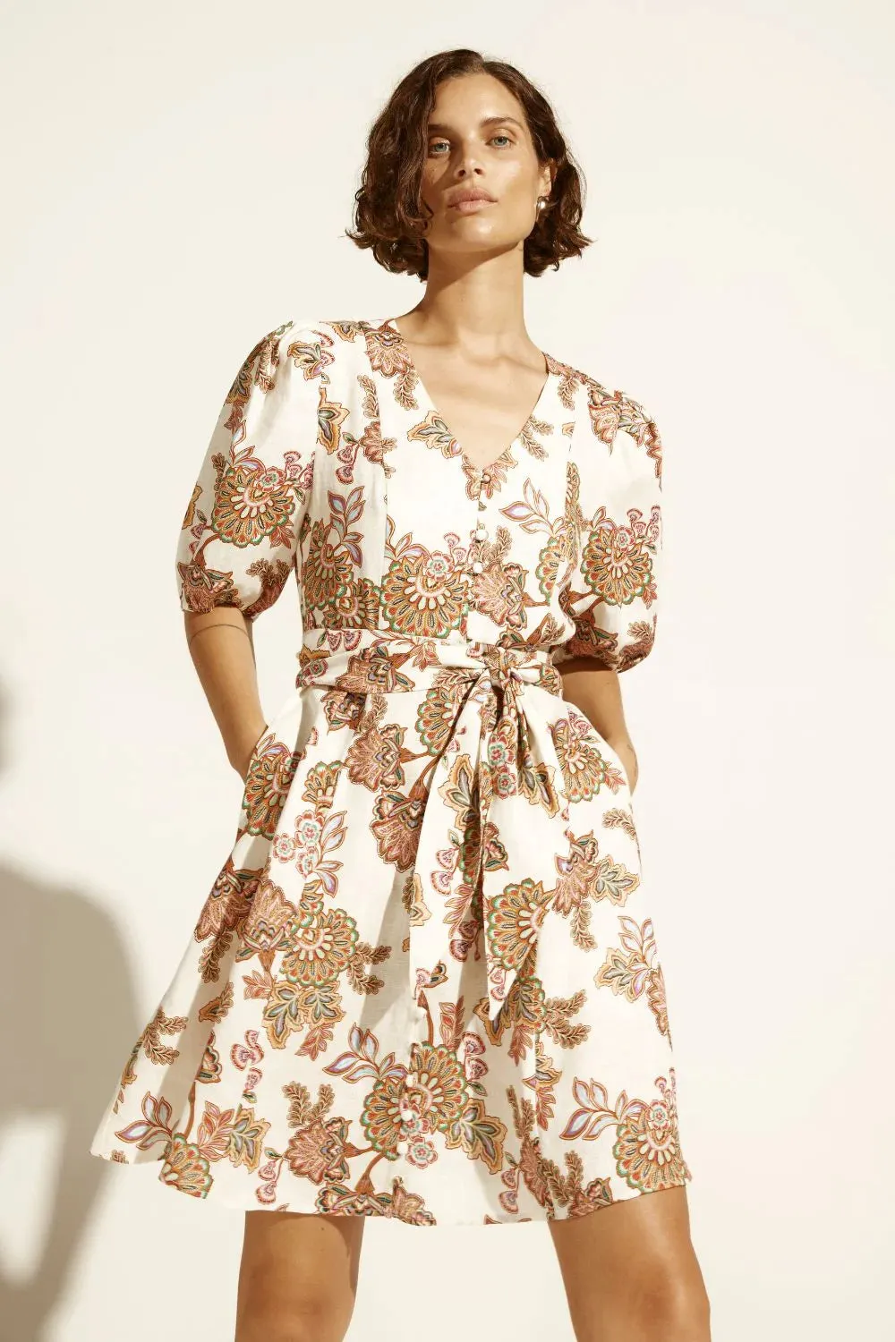 Quota Dress - K'gari Palm Cream