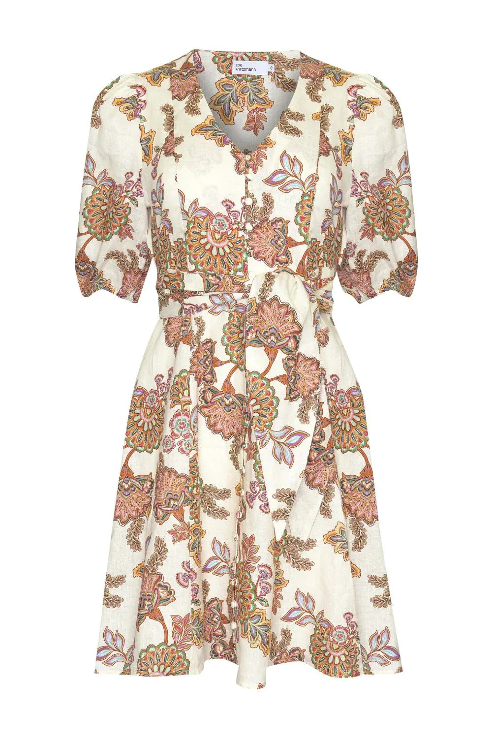 Quota Dress - K'gari Palm Cream