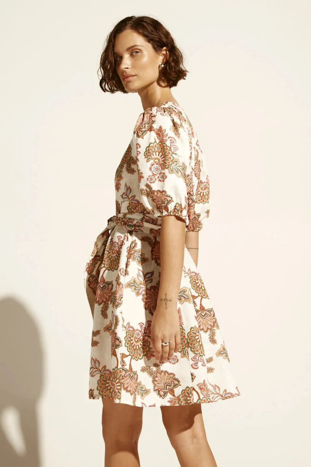 Quota Dress - K'gari Palm Cream
