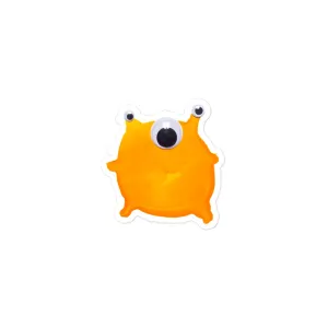 "M Mustard" 3 inch Sticker
