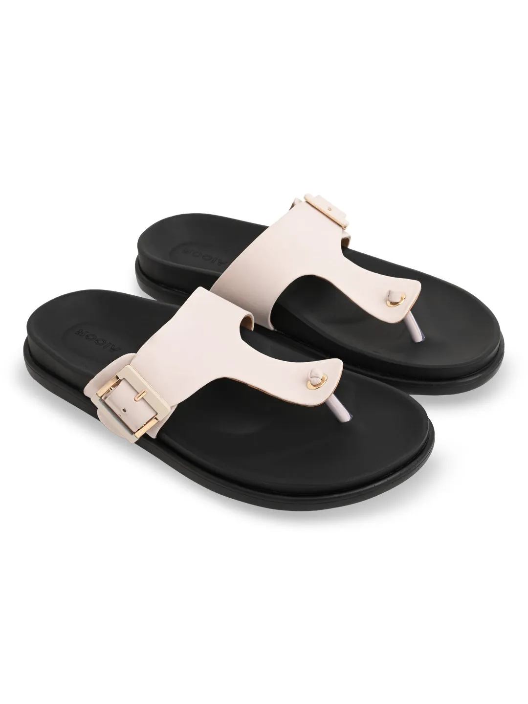 Rocia By Regal Beige Women Casual Flats