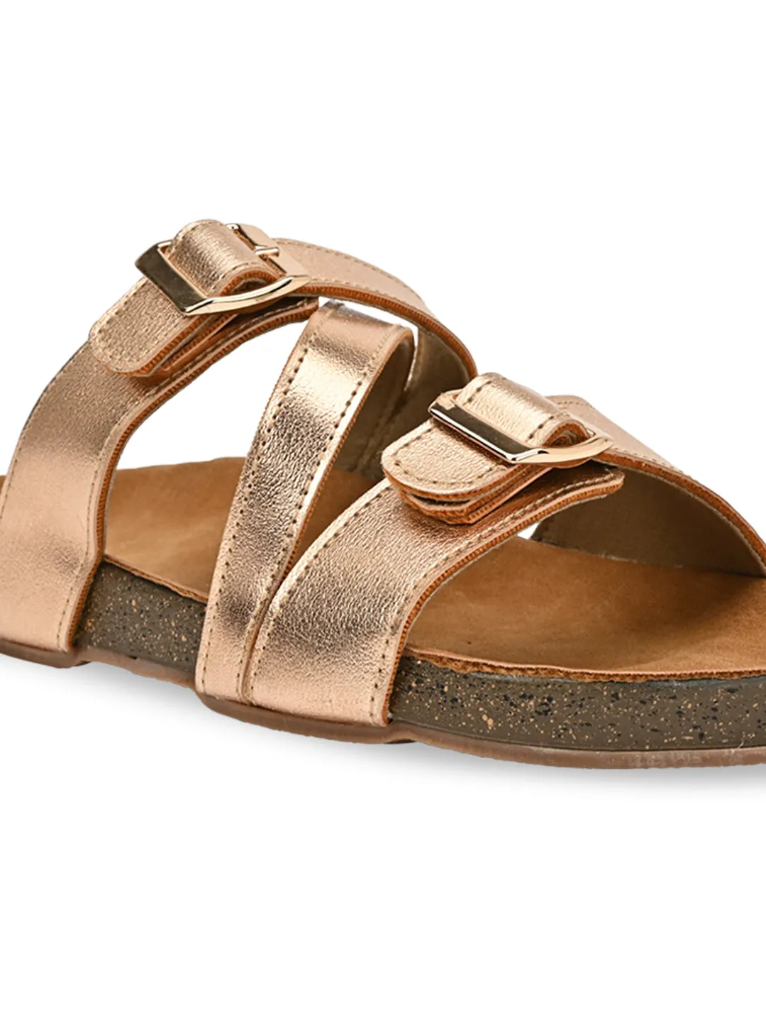 Rocia By Regal Beige Women Casual Slide Flats