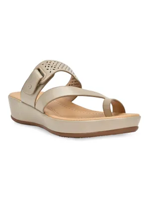 Rocia By Regal Beige Women Comfort Casual Flats