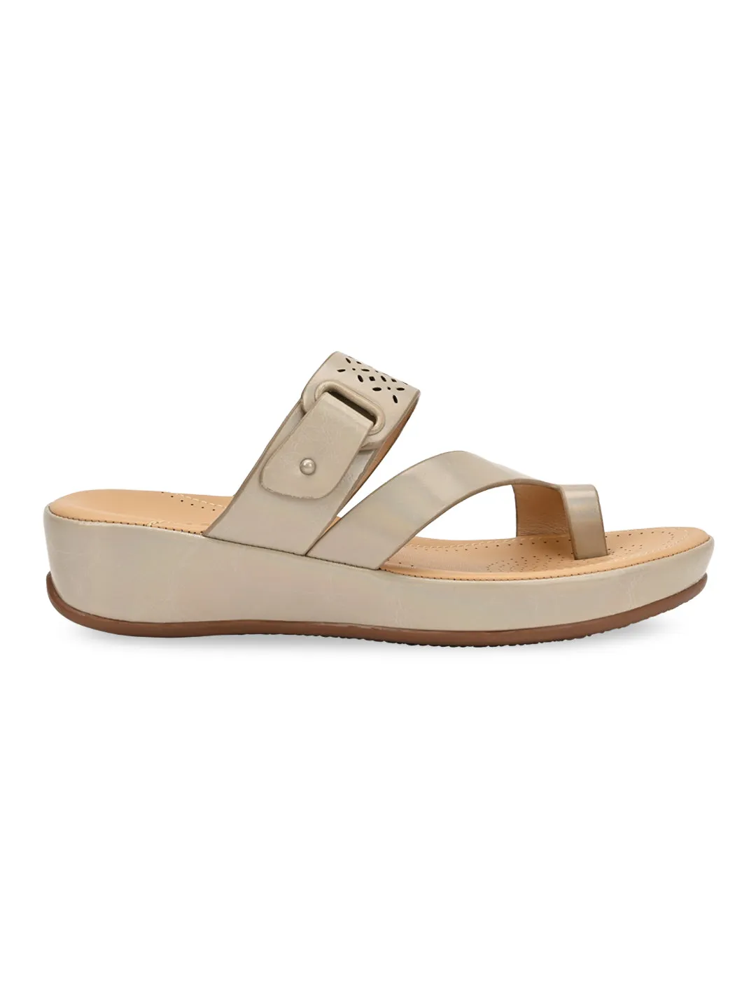 Rocia By Regal Beige Women Comfort Casual Flats