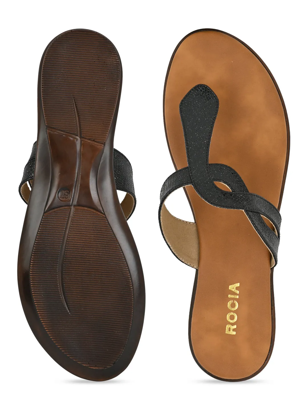 Rocia By Regal Black Women Casual Flats
