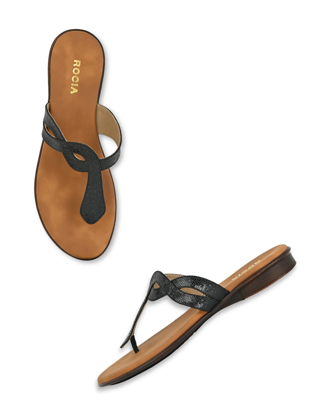 Rocia By Regal Black Women Casual Flats