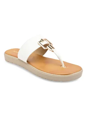 Rocia By Regal White Women Casual Flats