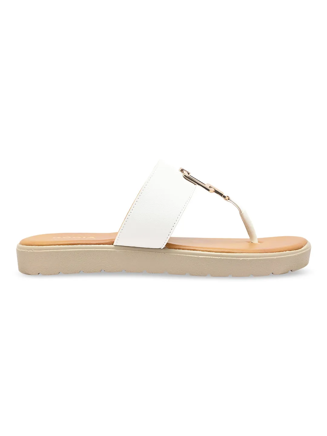 Rocia By Regal White Women Casual Flats