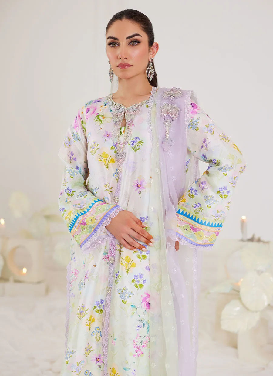 ROSARIO SHIRT AND PRE-DRAPED DUPATTA - Tara Eid Luxe by Farah Talib Aziz