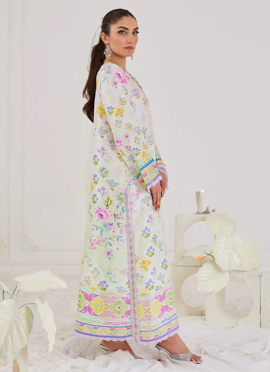 ROSARIO SHIRT AND PRE-DRAPED DUPATTA - Tara Eid Luxe by Farah Talib Aziz