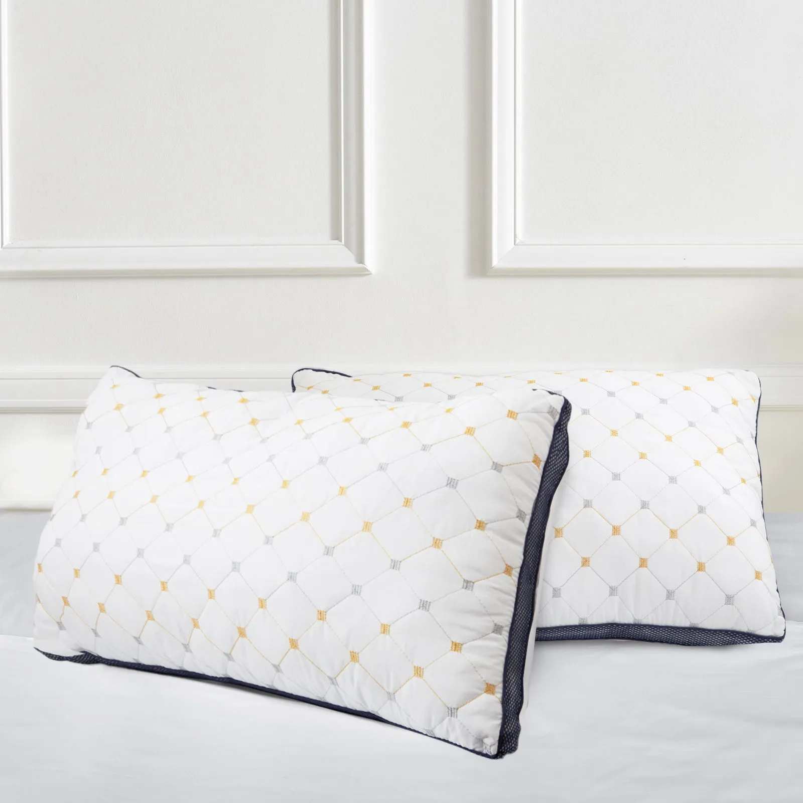 Royal Comfort Luxury Air Mesh Pillows Hotel Quality Checked Ultra Comfort TWIN PACK