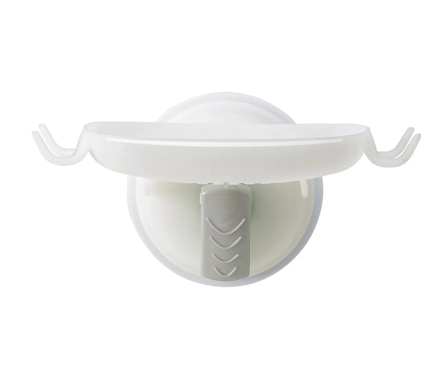 Safe-Er-Grip™ Soap Dish with 2 Razor Hooks