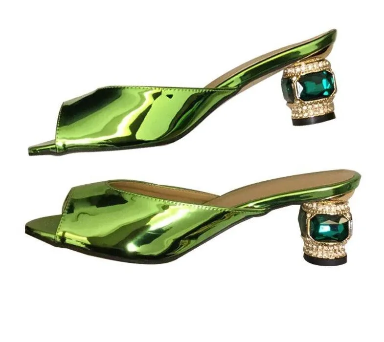 Sandals Lo-Heels "Mirrors"