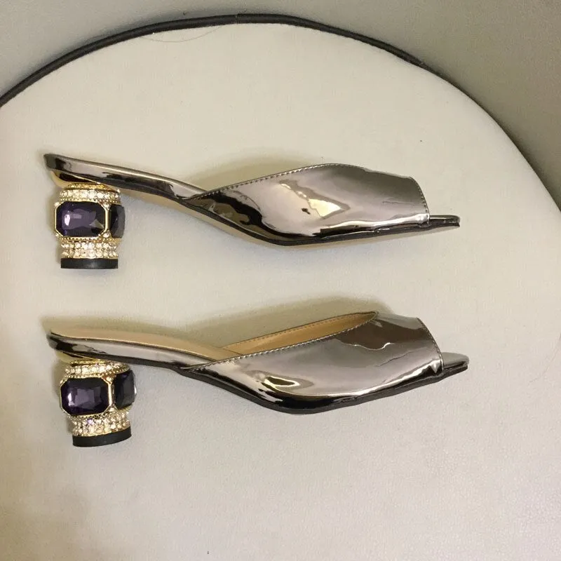 Sandals Lo-Heels "Mirrors"