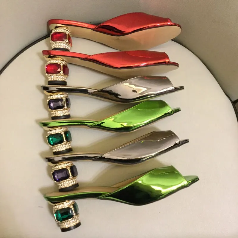 Sandals Lo-Heels "Mirrors"