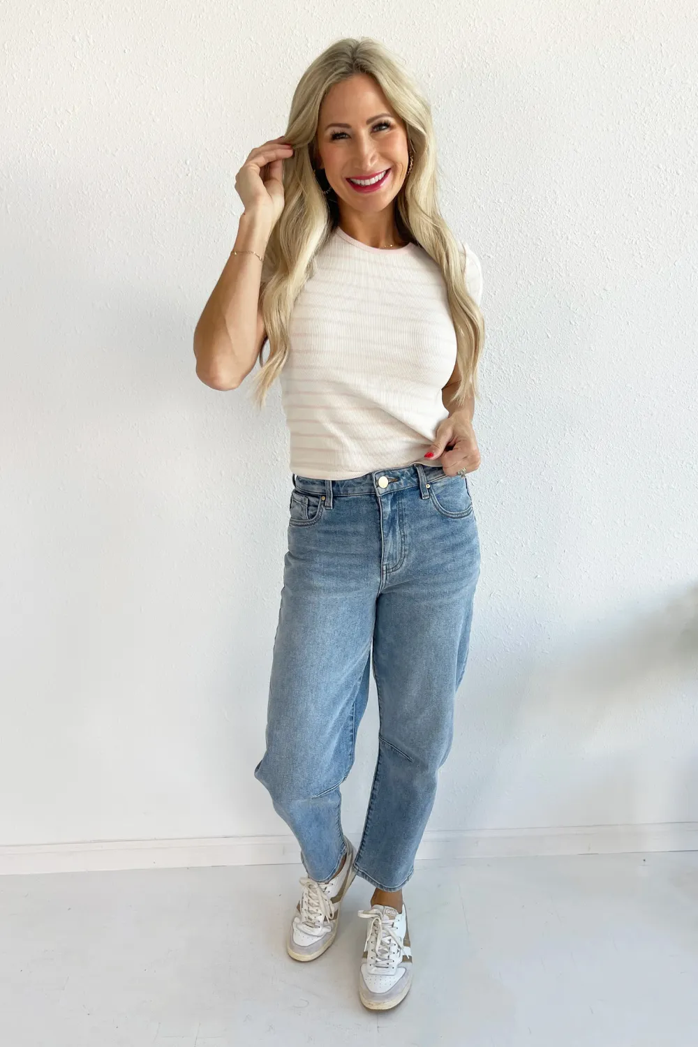 Saxton Striped Tee