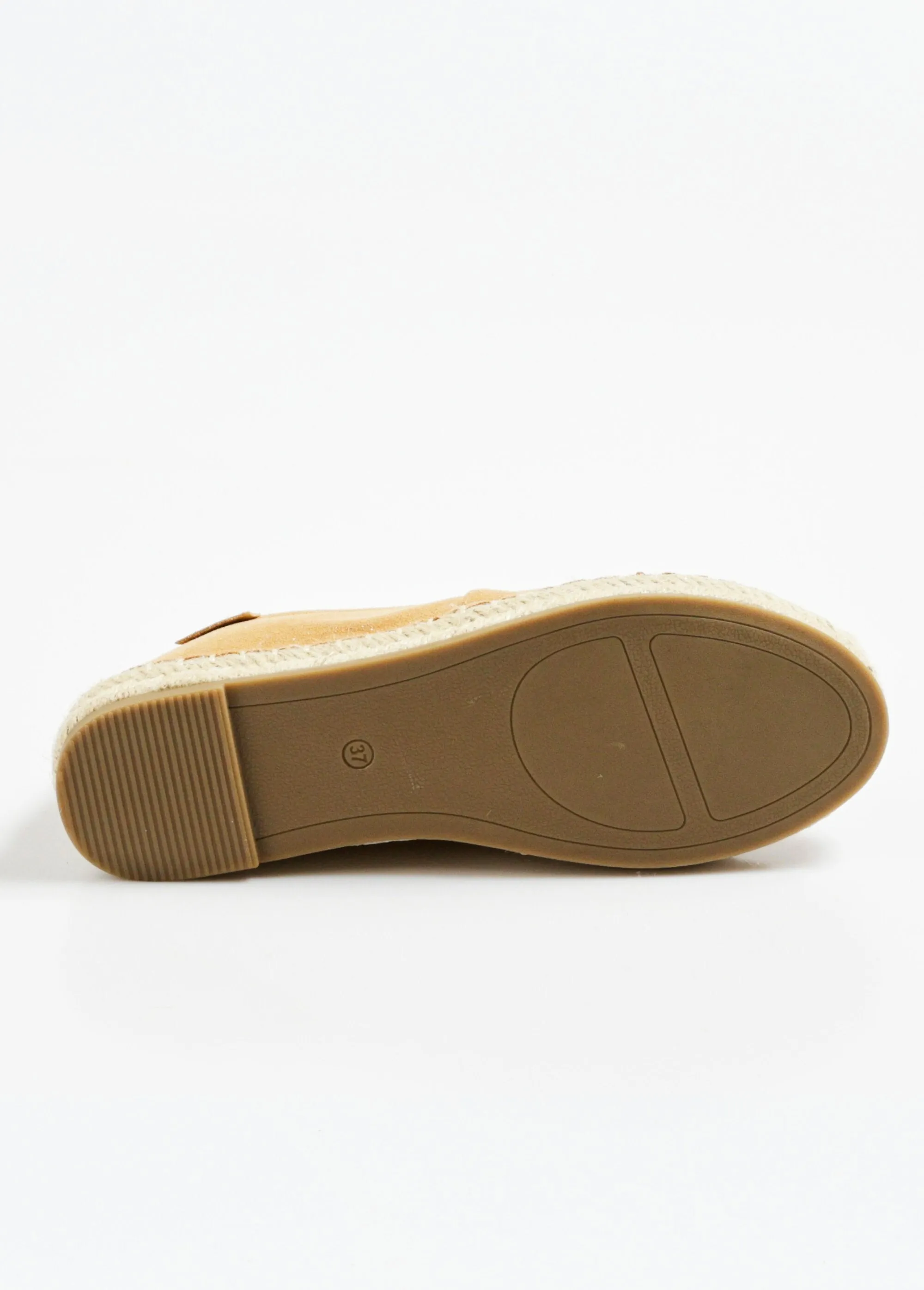 Sequined espadrilles with rope sole