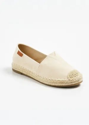 Sequined espadrilles with rope sole