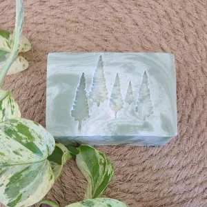 Shea Butter   Peppermint   French Green Clay Soap