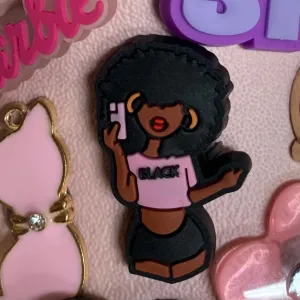 SHOE CHARMS - SELFIE QUEEN
