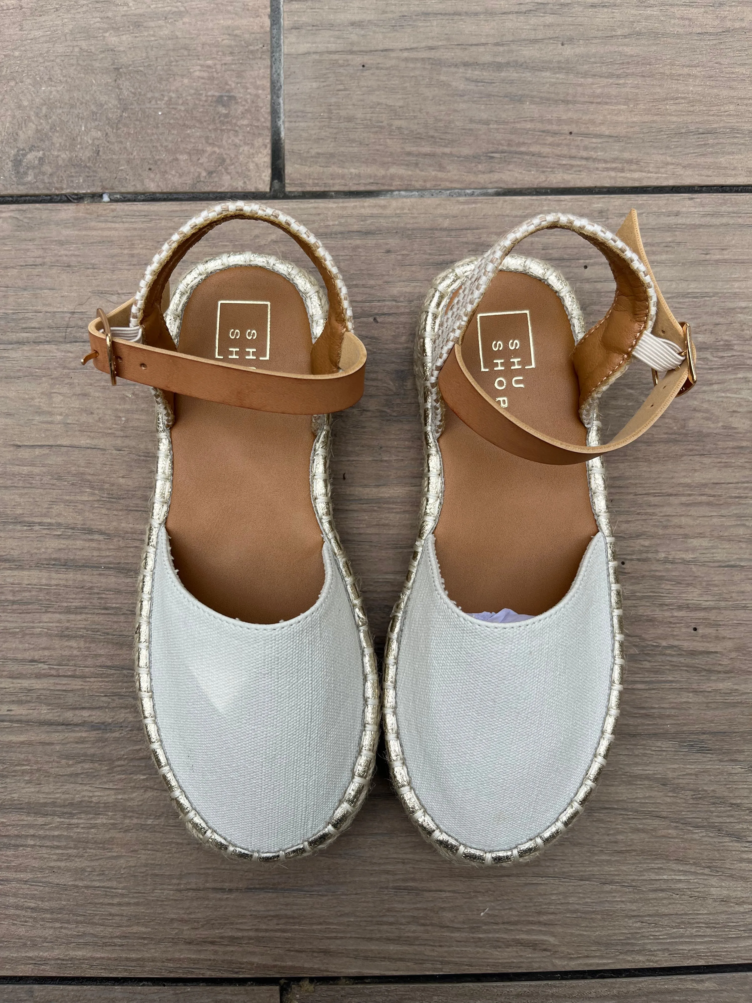 Shu Shop Kid Alyssa Espadrille Bone