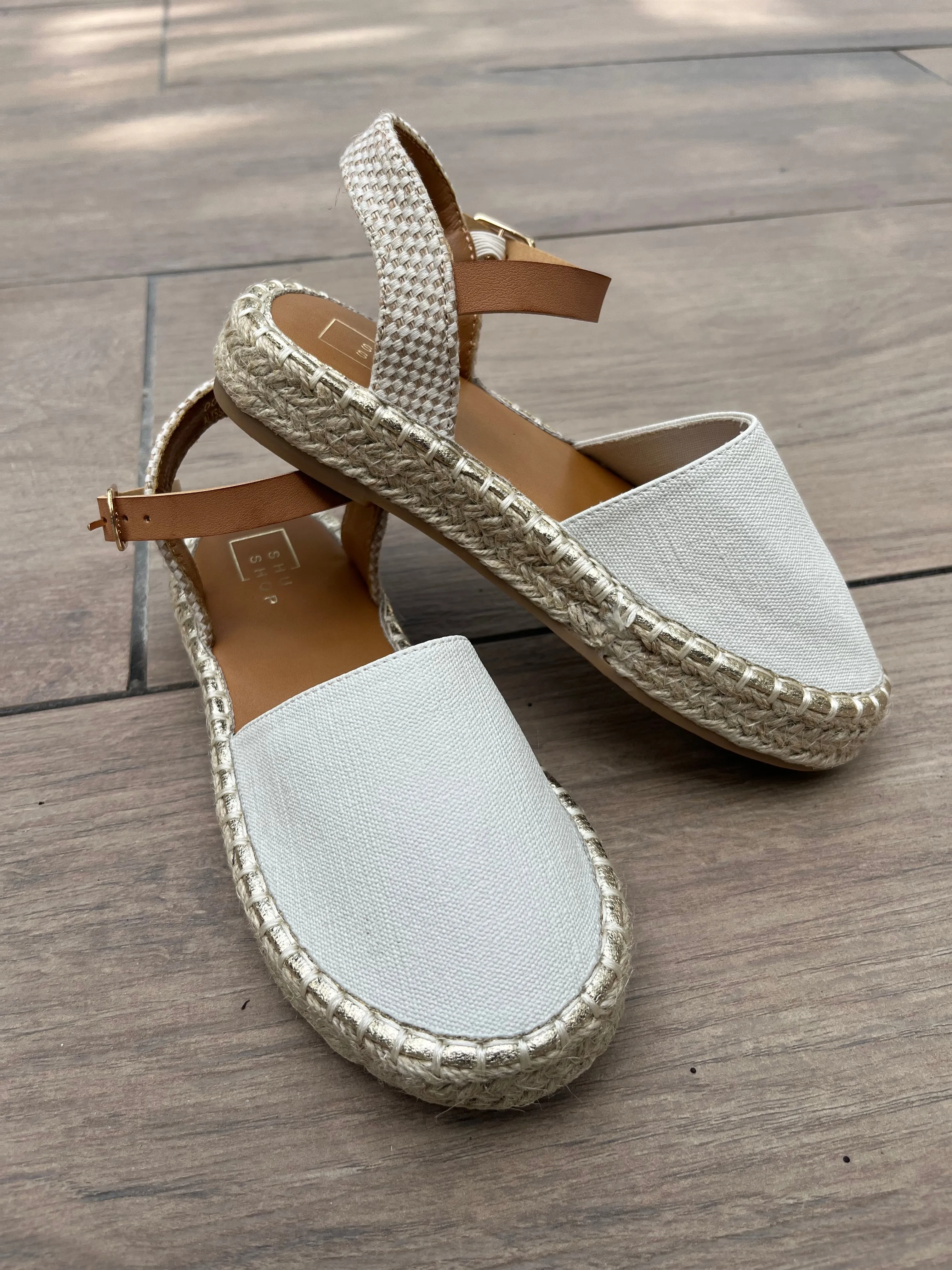 Shu Shop Kid Alyssa Espadrille Bone