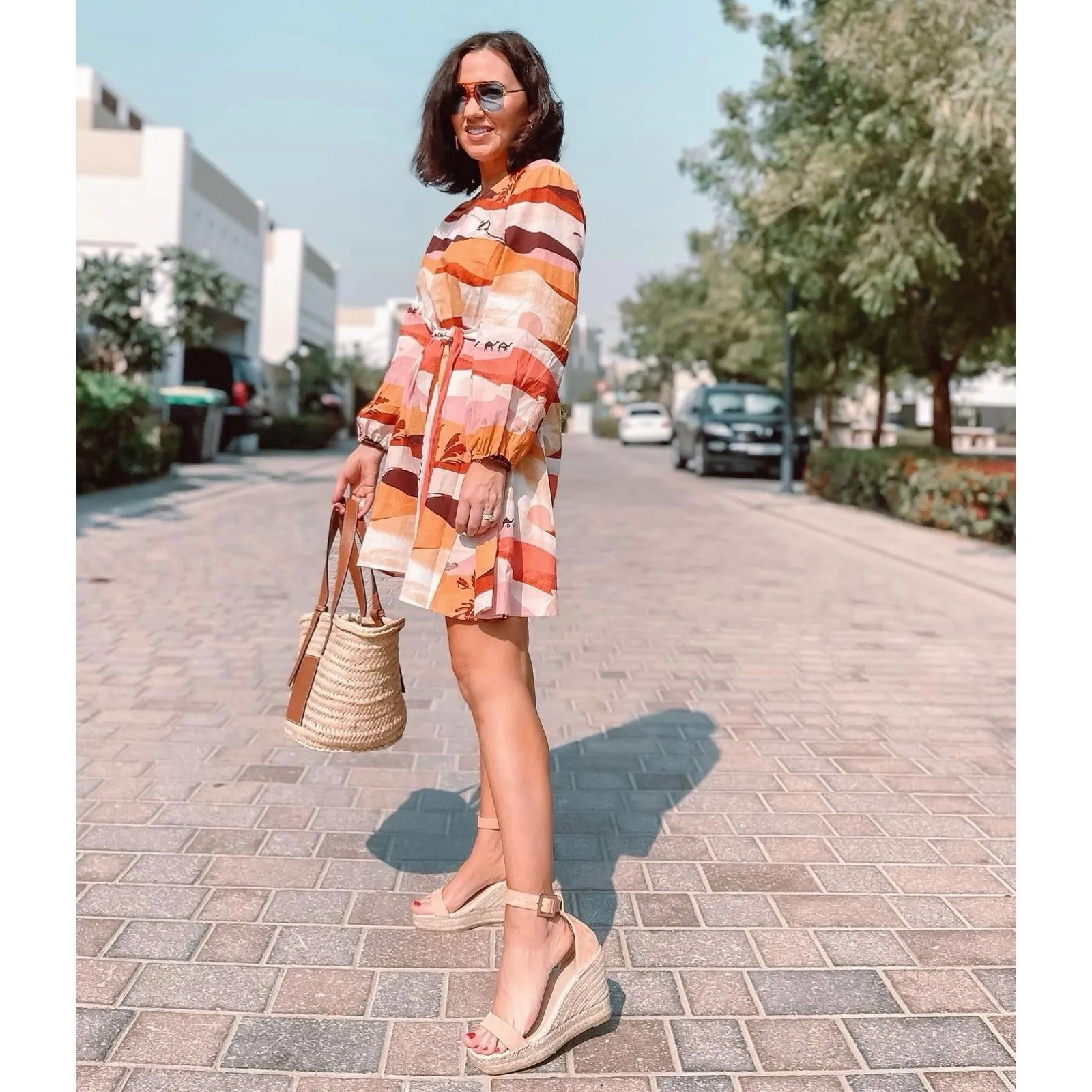 Sienna Espadrille Wedge in Sunkissed