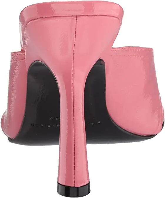 Sigerson Morrison Women's Thong Slide Heeled Sandal, Glow, 7
