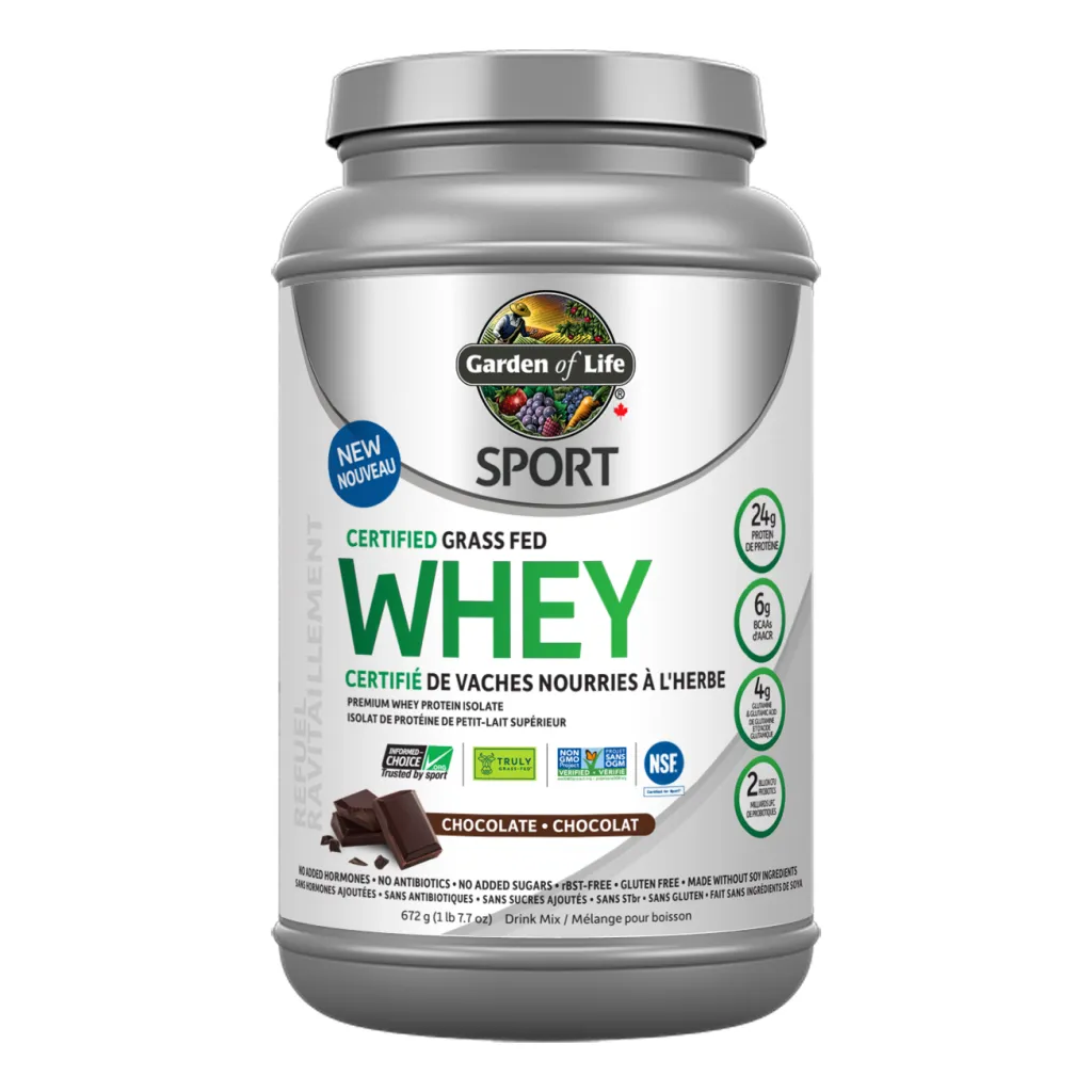 Sport Cert Grass Fed Whey Chocolate