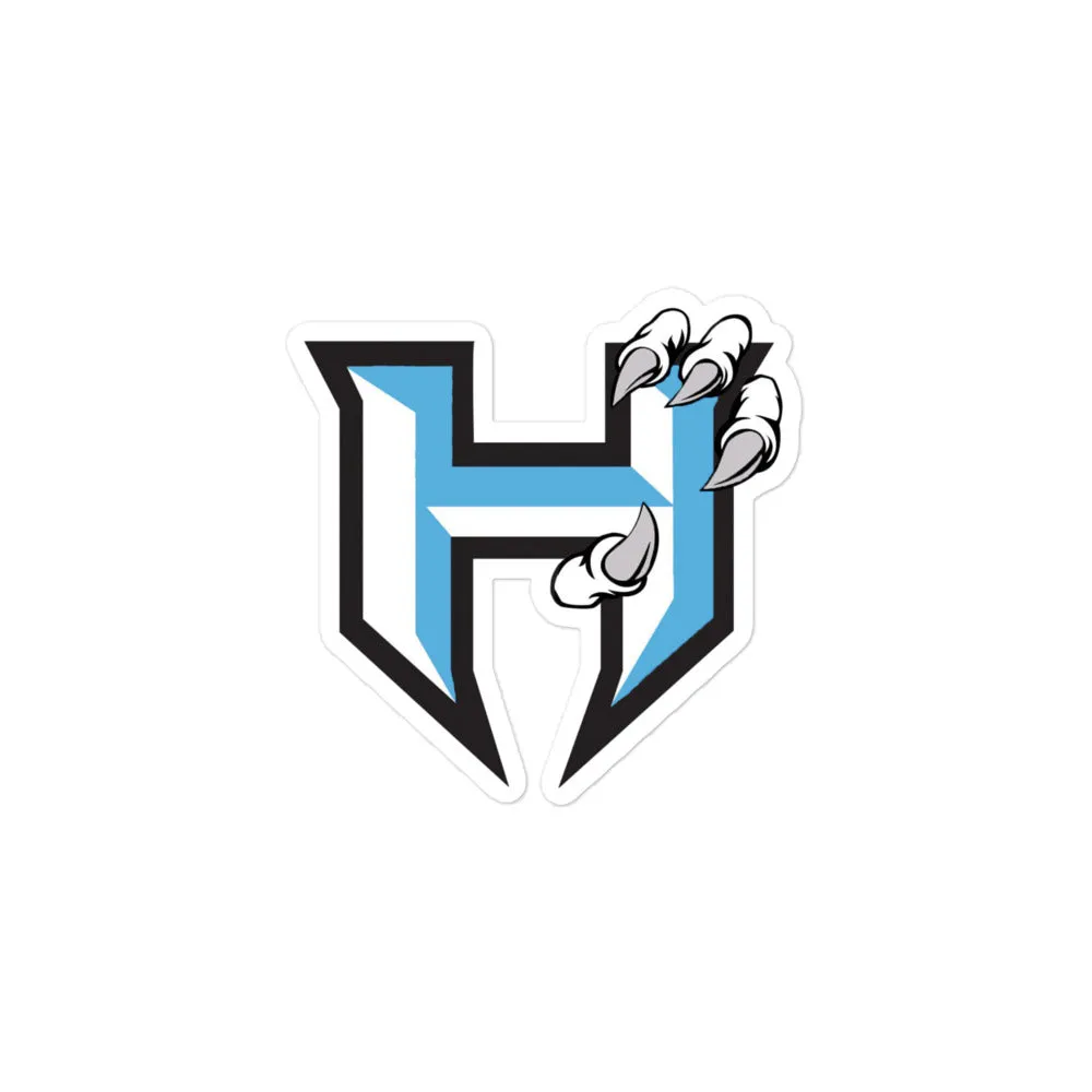 Sticker ~ Jr Hawks Classic Logo Bubble-free