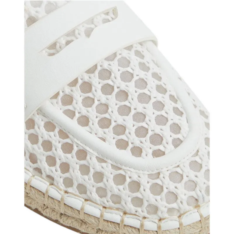 SUMMERCRUSH ESPADRILLE - WHITE/BONE