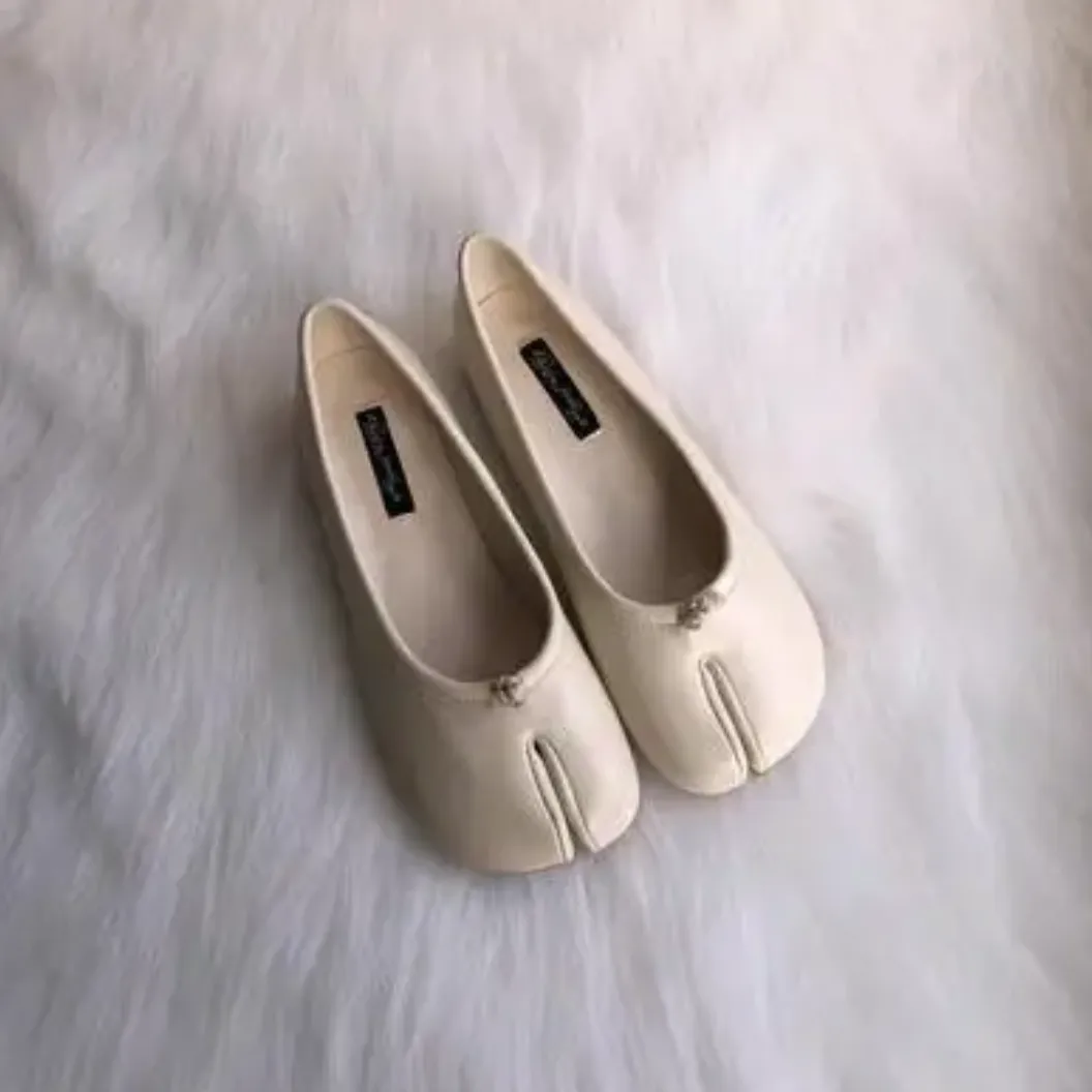 Tabitha Split Toe Ballet Flats - 5 Colors