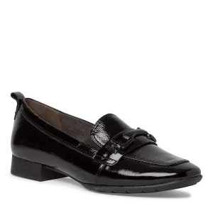Tamaris 84205 - Ladies Loafer in Black Patent