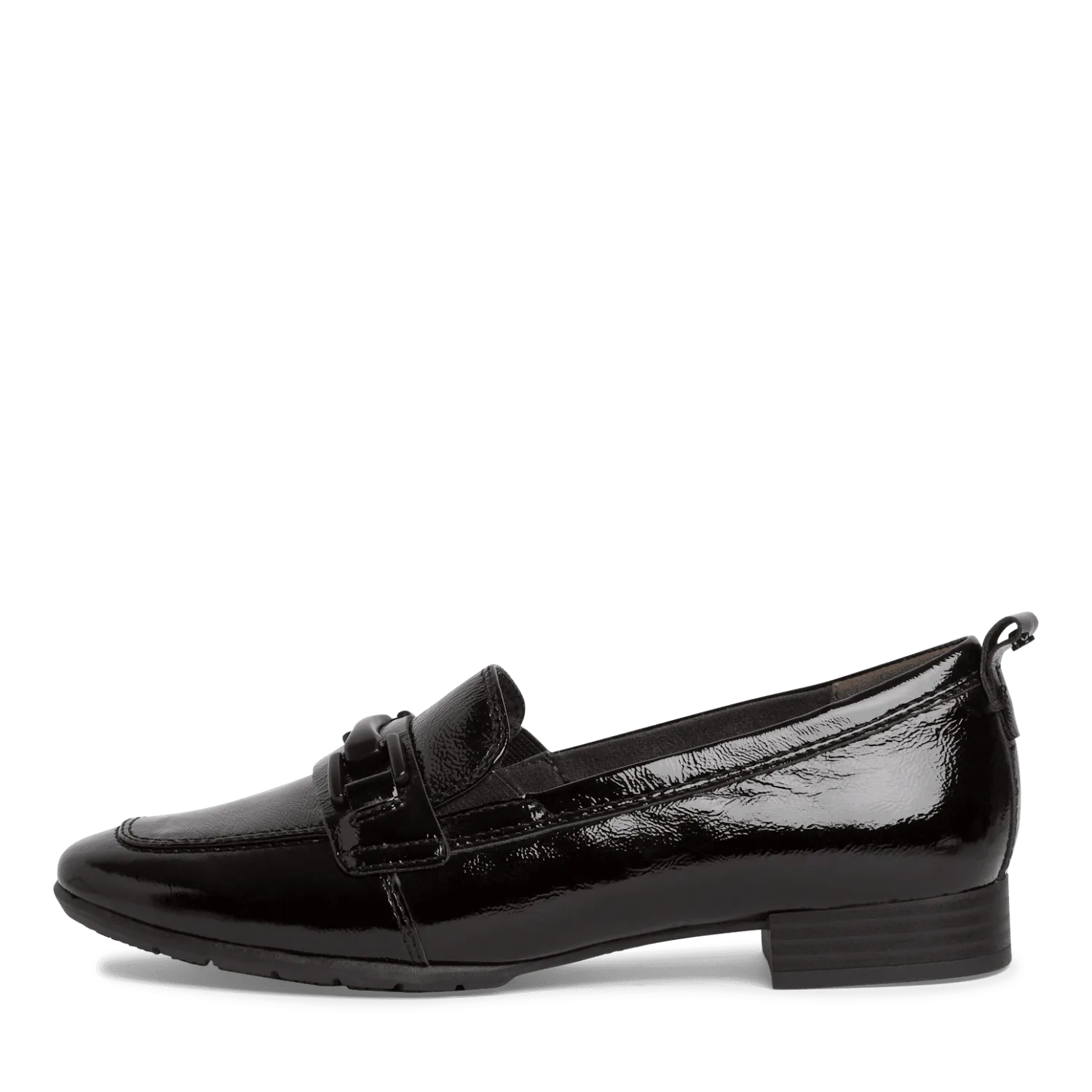 Tamaris 84205 - Ladies Loafer in Black Patent