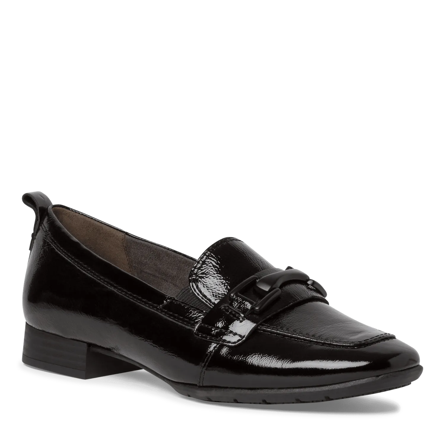 Tamaris 84205 - Ladies Loafer in Black Patent