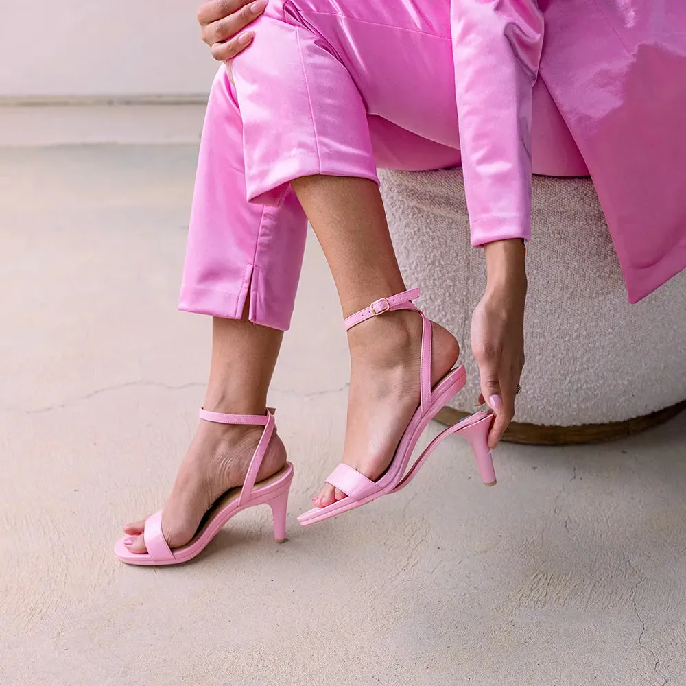 The Brenna - Pink Patent 4 Stiletto - FINAL SALE