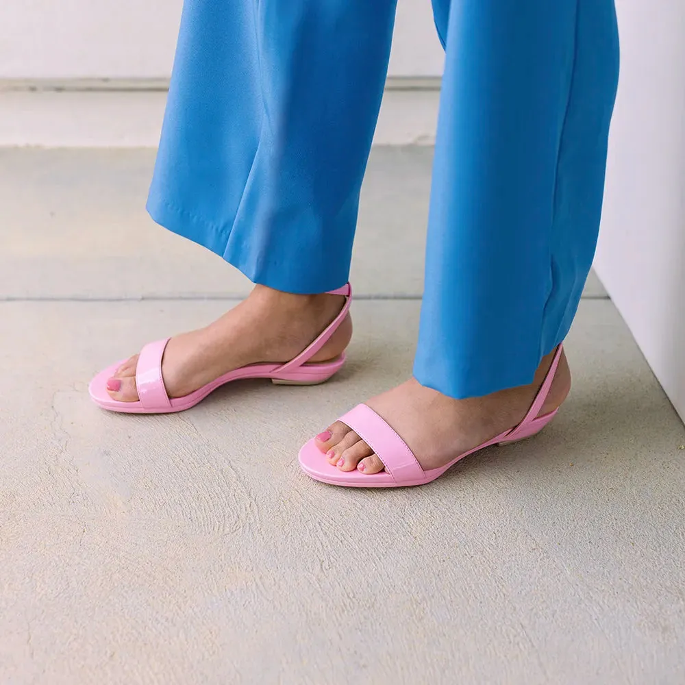 The Brenna - Pink Patent 4 Stiletto - FINAL SALE