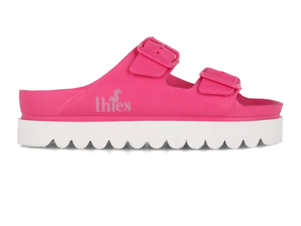 Thies Women Eco 'Platform Sandals', orchid pink