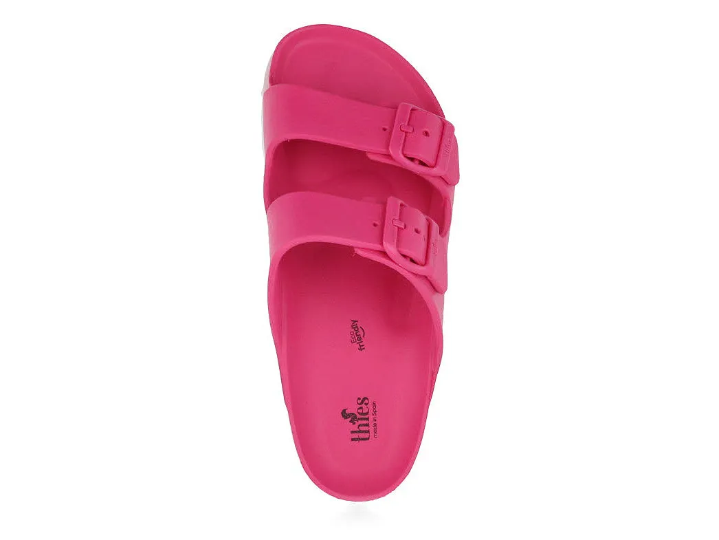 Thies Women Eco 'Platform Sandals', orchid pink