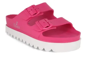 Thies Women Eco 'Platform Sandals', orchid pink