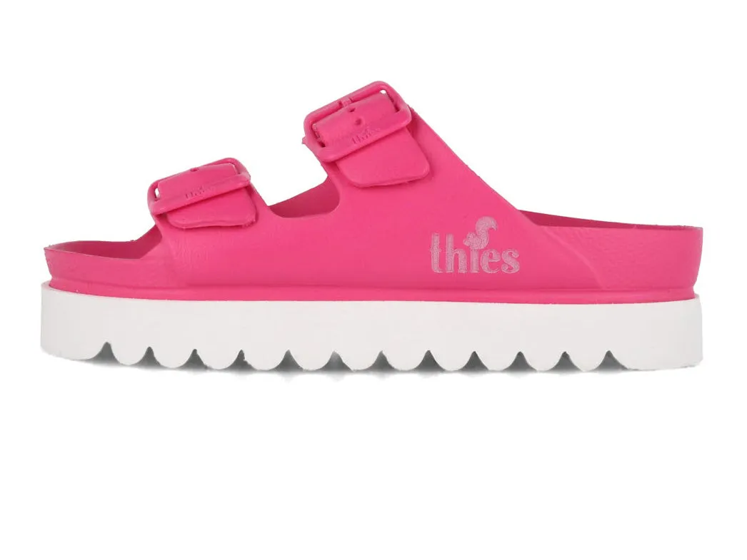 Thies Women Eco 'Platform Sandals', orchid pink