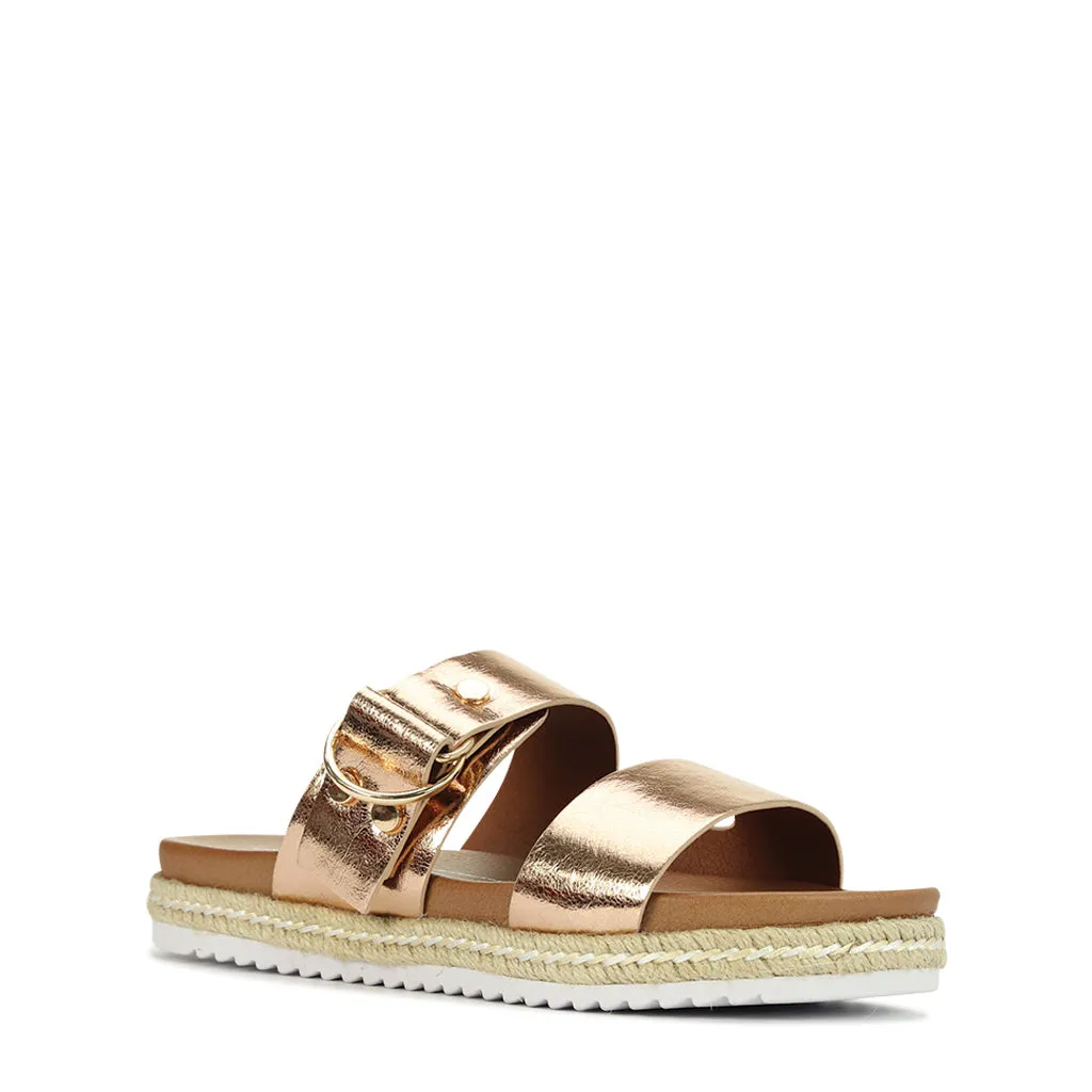 TITAN BUCKLE SLIDE SANDAL