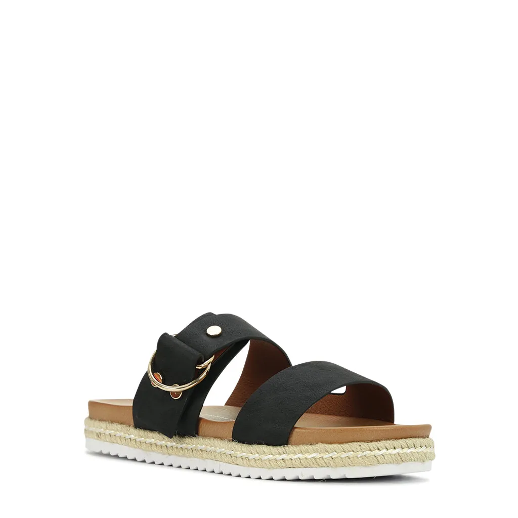 TITAN BUCKLE SLIDE SANDAL