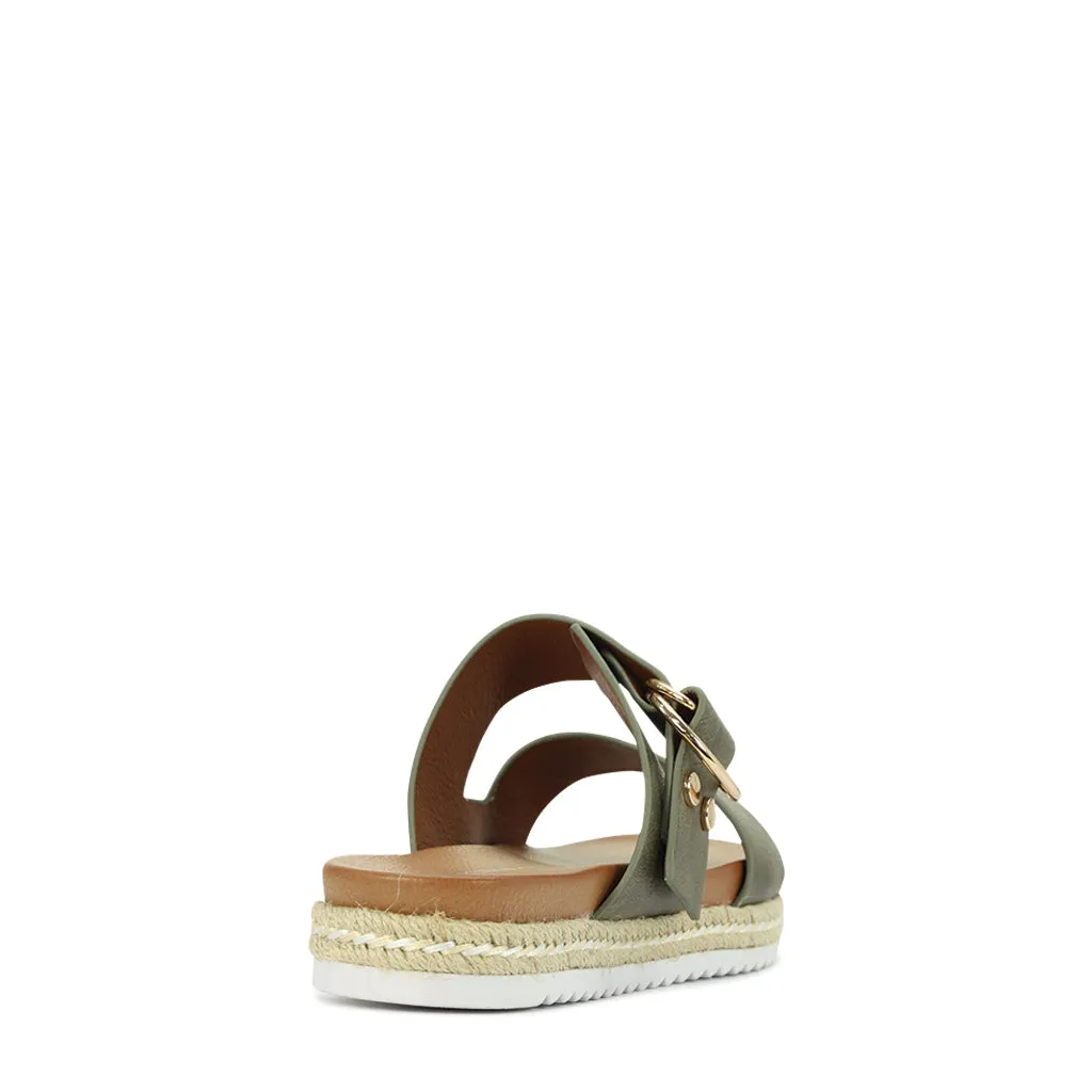 TITAN BUCKLE SLIDE SANDAL