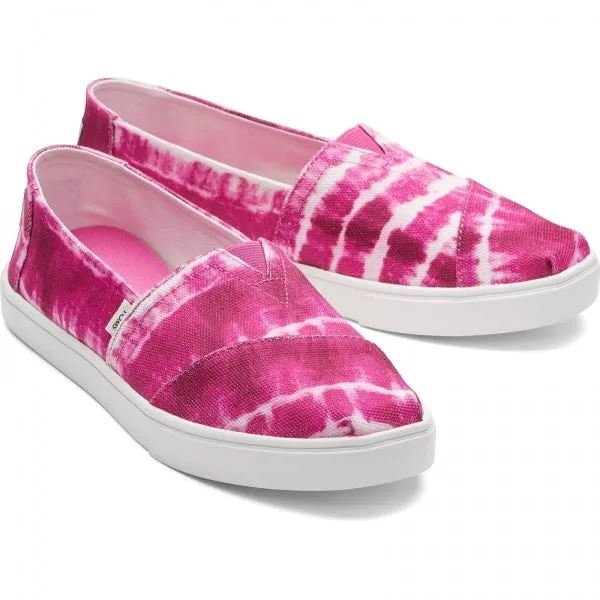 TOMS ALPARGATA CUPSOLE Womens Vegan Slip-On Espadrilles Pink
